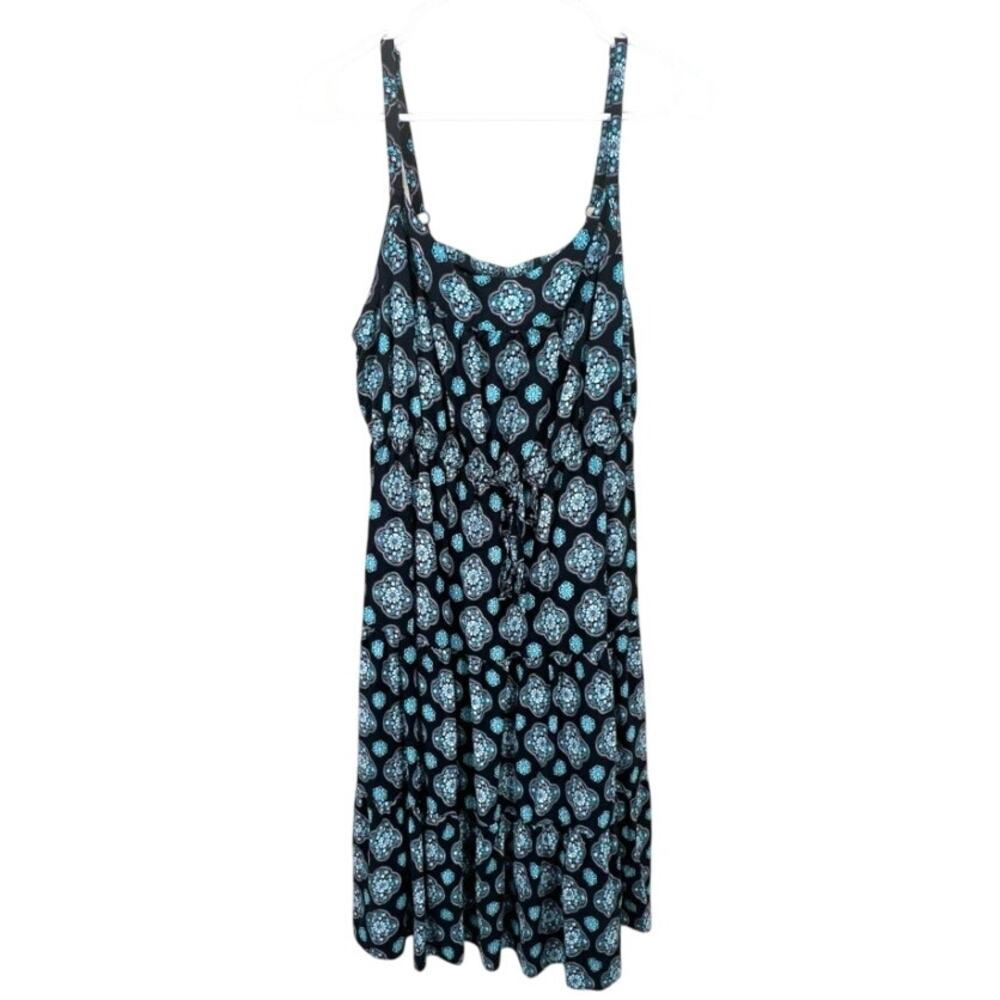 Torrid Womens Sun Dress Mandala Print Plus Size 1X Sleeveless